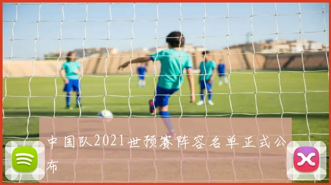 中国队2021世预赛阵容名单正式公布